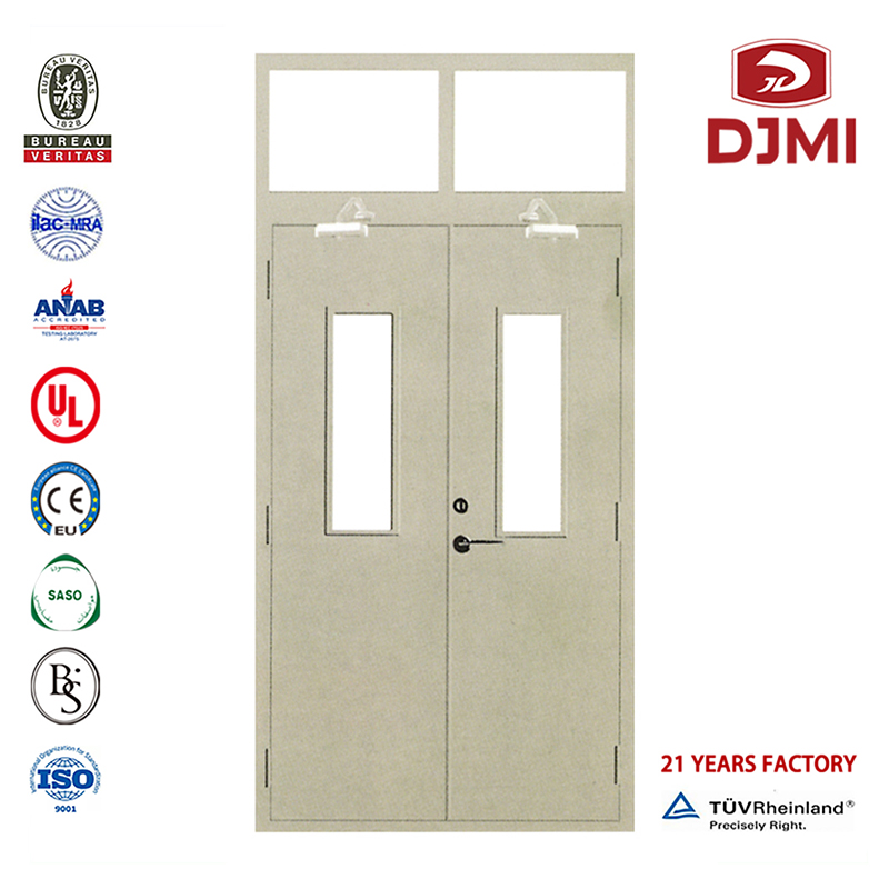 เชิงพาณิชย์ราคาถูกพร้อมโรงงาน Lable Double Leaf ประตูที่ได้รับการจัดอันดับประตูเหล็กไฟเดี่ยวประตูบานเปิดแบบกำหนดเองปิดเอง 90 นาทีประตูเหล็กทนไฟ \/ ประตูพิสูจน์การตั้งค่าใหม่การขายประตูเหล็กทนไฟ Galvinze แบบจุ่มร้อนสองชั้น